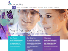 Tablet Screenshot of oncoceutics.com